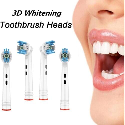 4pcs/lot Replacement Brush Head For Oral B Toothbrush Heads Advance Power/Pro Health Oralb 3D whiteing Electric Toothbrush Heads