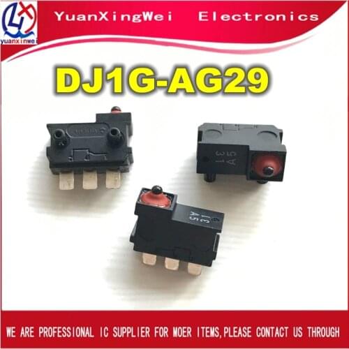 5pcs/lot DJ1G-AG29 waterproof micro switch vertical small limit travel switch