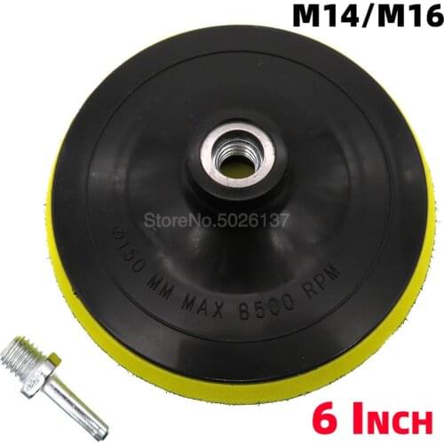 6Inch Power Scrub Pads Drill Polish Scouring Pad Hook Loop Non-woven Abrasive Sanding Disc Industrial Cleaning Sandpaper Angle