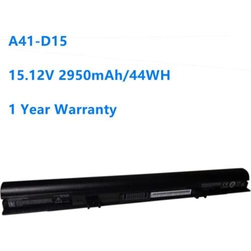 A41-D15 40050632 Laptop Battery For Medion Akoya E6416 P6659 E6424 P6657 ERAZER P6661 15.12V 2950mAh 44Wh