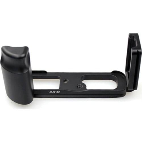 LB-X100 Quick Release L Plate/Bracket Holder Grip for Fujifilm Fuji X100/X100S Camera ballhead