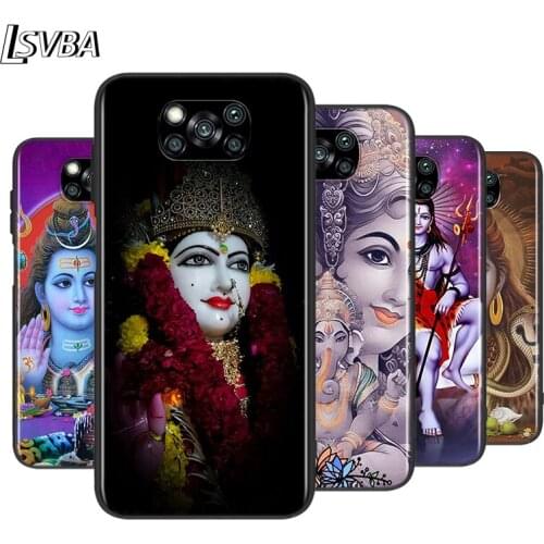 Lord Shiva Hindu God For XiaoMi Poco X2 X3 NFC M2 M3 F1 F2 C3 Pro Mi Mix 3 Play A3 A2 A1 CC9E CC9 5X 6X 5 6 Lite Phone Case