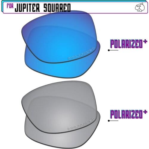 EZReplace Polarized Replacement Lenses for - Oakley Jupiter Squared Sunglasses - Sir P Plus-BluePPlus