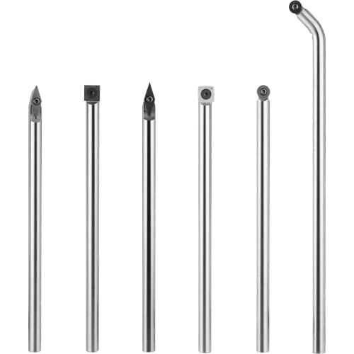 Wood Turning Tool with Wood Carbide Insert Cutter Round Shank Woodworking Tool/Aluminum Alloy Handle