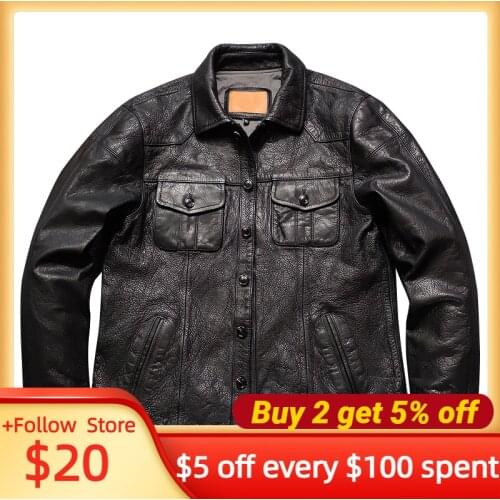 MAXMACCONE Mens Sheepskin Jackets