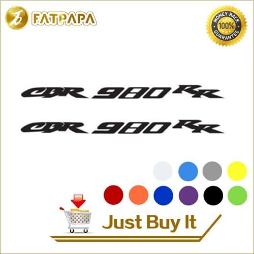 Motorcycle bike Fuel tank Wheels Fairing notebook Luggage helmet MOTO Sticker decals For Honda CBR980RR CBR 980 RR