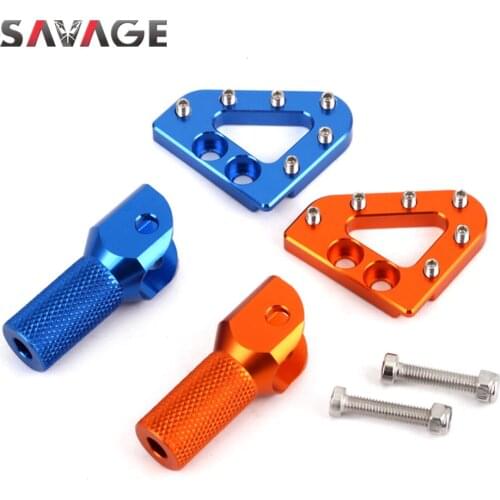 Gear Shift Lever Tips Rear Brake Pedal Step For SX SXF SXS 65 85 105 125 144 150 250 350 450 505 525 540 SMR Motorcycle CNC