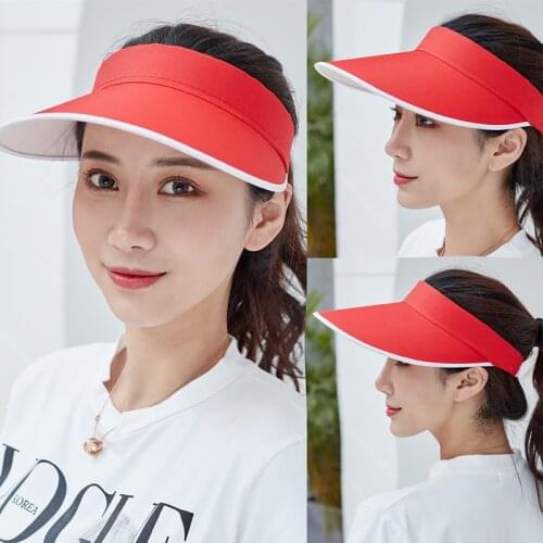 2020 New Womans Sun Hats UV Protection Cap fashion Casual Womens Summer Cap Casual Shade Hat Empty Top Hat Beach Wide Brim Hat
