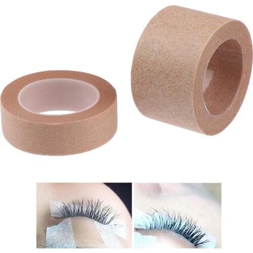 New Skin Color Breathable Non-Woven Fabric Wrap Tapes Paper Eyelash Extensions Patches Pads Makeup Tools