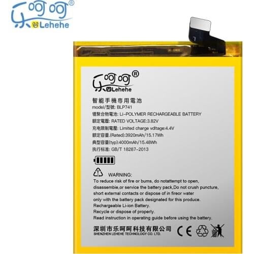 New Original LEHEHE BLP741 Battery for OPPO Realme X2 4000mAh Smartphone Replacement Batteries with Tools Gifts