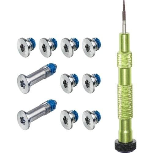Original Bottom Case Screw Kit Set and Pentalobe Screwdriver Tools for MacBook Air 11" 13" A1369 A1370 A1465 A1466