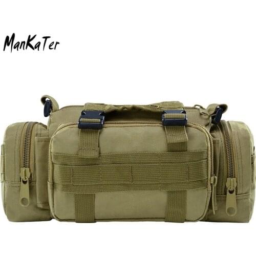 ManKaTer Free Shipping Camera Storage Outdoor Sports Waist Bag Adjustable Strap Portable Camouflage Multi Pockets Lightweight