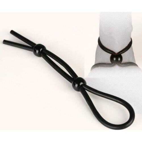 Adjustable Silicone Time Delay Erection Cock Rings for Men, Adult Sexy Penis Rings