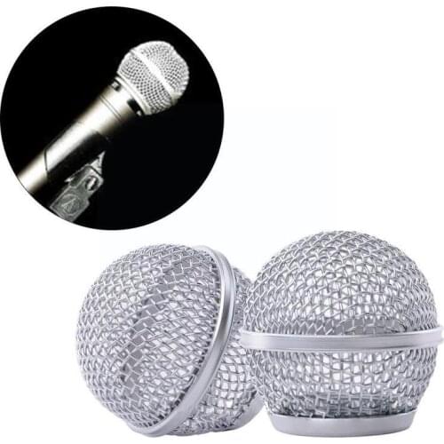 1PC High Quality Replacement Ball Head Mesh Microphone For Shur Accessories Grille E1H9