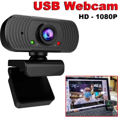 HD 1080P Webcam USB PC or laptop Camera With Built-in HD Microphone 1920 X 1080p USB Web Camera for teaching Live video