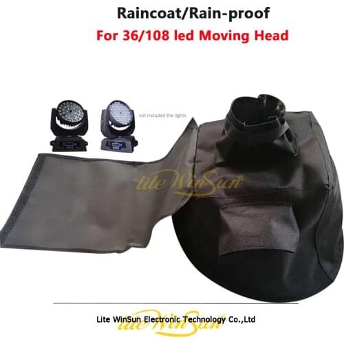 1pc 36*10W 108*3W LED Moving Head Lighting Raincoat Rain Proof Waterproof Cloth