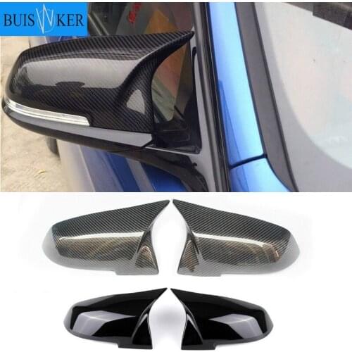 For BMW 5 6 7 Series F10 F18 F11 F06 F07 F12 F13 F01 2014 2015 2016 2pcs Mirror Covers Left Right Side Rearview Mirror Cover Cap