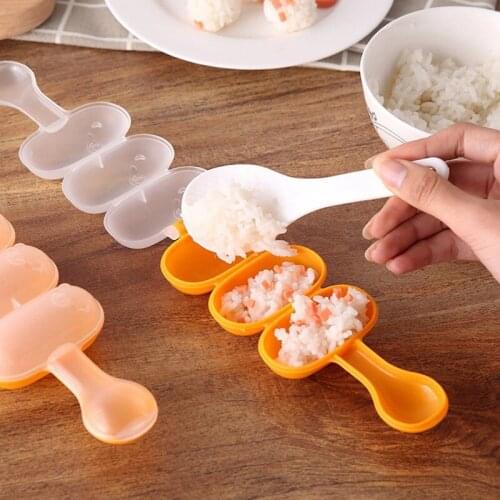 1PC Rice Ball Molds Sushi Molds Maker DIY Sushi Maker Onigiri Rice Mold Kitchen Gadgets Sushi Making Tools Bento Accessories