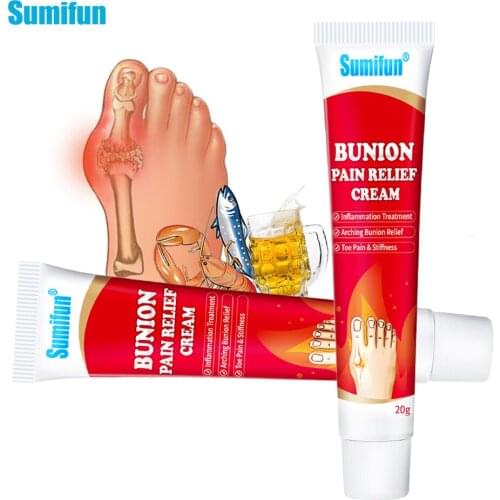 1pc Bunion Pain Relief Ointment Joint Toe Pain Relief Stiffness Inflammation Treatment Arching Bunion Pain Relief Cream 20g