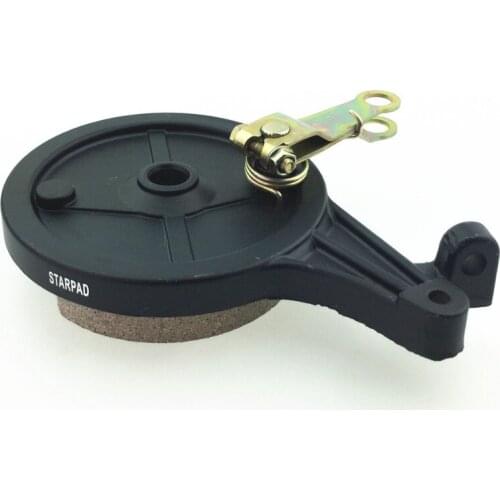 Electric vehicle brake block accessories Electric motorcycle 110 front and rear drum brake assembly