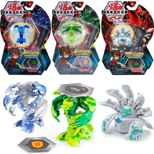 Bakugan Battle Planet BBP New Style HAOS HYDRANOID Deformable Battle Toys Action Figure Model Boy Birthday Gifts