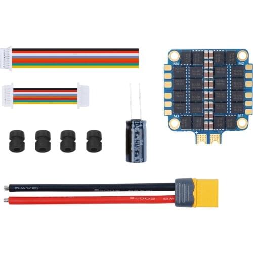 IFlight SucceX 50A 2-6s BLHeli_32 4-in-1 ESC with telemetry support DShot150/300/600/1200 MultiShot OneShot for FPV Racing drone