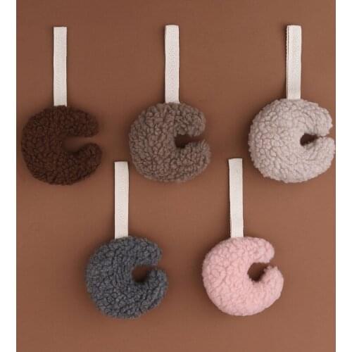 Baby Pacifier Chain Pendant Soft Cotton Plush Moon Soother Dummy Nipple Holder Newborn Infants Teething Nursing Toys