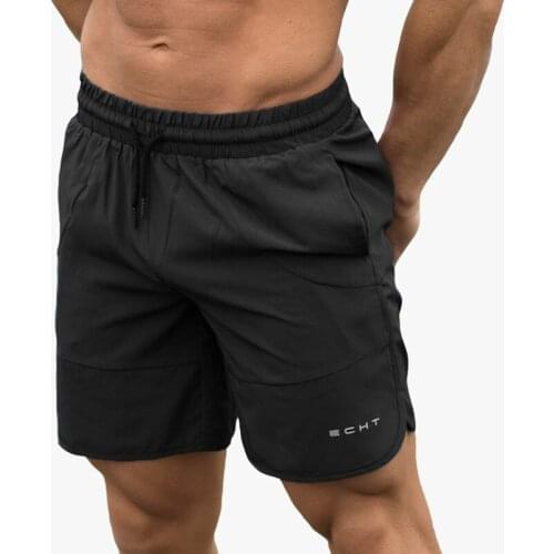 2020 Men Gyms Fitness Loose Shorts Bodybuilding Joggers Summer Quick-dry summer Short Pants Male Casual Beach Brand Sweatpants