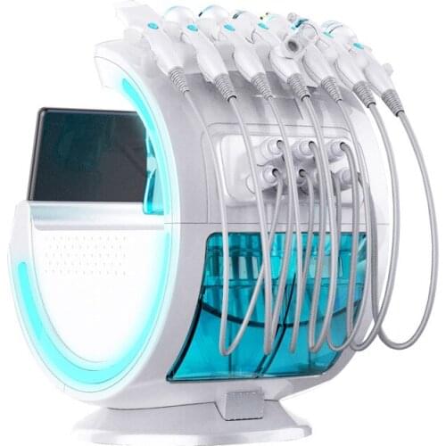 New technology 2021 hydrafacials machine 7 in1 hydra peel facial deamond dermabrasion with skin analyzer