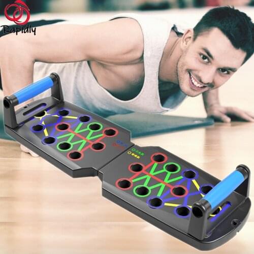 21 in 1 Push-Up Rack Board Training Sport Workout Fitness Gym Equipment Push Up Stand for ABS Abdominal Muscle Building Exercise