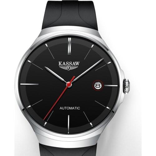 Luxury Automatic Mechanical Watch Men Japan NH35 Self Winding Movement Stainless Steel Calendar 50M Waterproof Clock New 2021