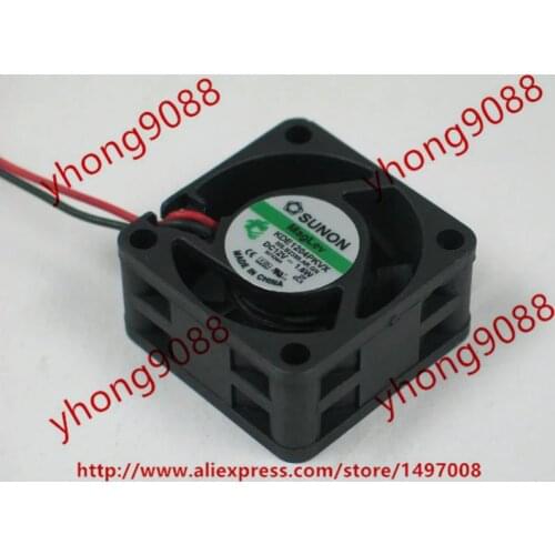 SUNON KDE1204PKVX MS.B2359.AR.GN DC 12V 1.6W 2-Wire 40x40x20mm Server Cooling Fan