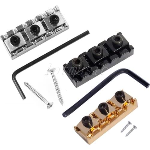 Guitar Parts Locking Nut Chrome+Gold+Black