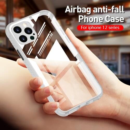 Tire Pattern Edge Transparent Case For Iphone 12 Mini 11 Pro Max X XS XR Aifon 7 8 6 6s Plus Camera Shockproof Hard Phone Cover