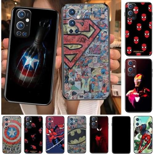 Marvel Avengers superheroes For OnePlus Nord N100 N10 5G 9 8 Pro 7 7Pro Case Phone Cover For OnePlus 7 Pro 1+7T 6T 5T 3T Case