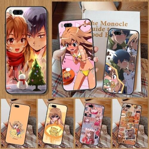 Toradora Taiga aisaka Phone Case For Xiaomi Mi Note 8 9 10 11 9T 10T A3 Lite Pro Ultra black trend cover art cell cover tpu