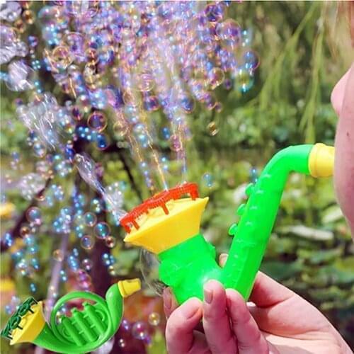 Kids Child Toys Water Blowing Toys Bubble Soap Bubble Blower Outdoor Soap Bubble Toddler Toys Bubble Wand Machine Bubble
