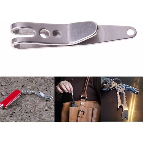 EDC Bag Suspension Clip with Ring Carabiner for Kiys Outdoor Quick Link Tool Winter Climbing Camping Accessories