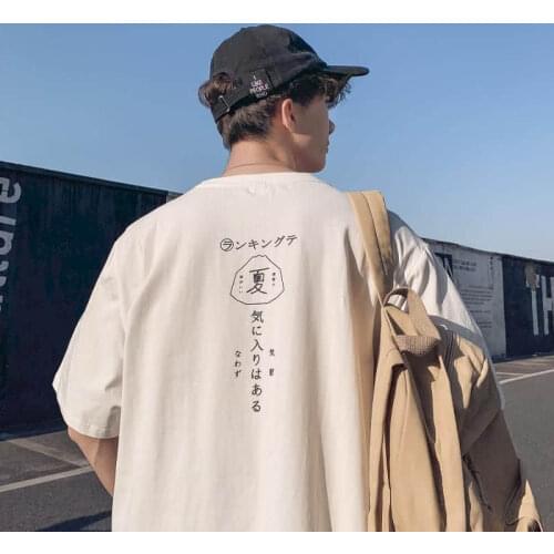 Summer Tshirt Men T Shirt Women Plus Fashion Tops Short-sleeved T-shirt 2021 Korean Style Loose Casual Youth Harajuku Shirt