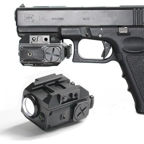 Glock 19 flashlight laser sight green combo 5mw green laser pistol laser light gun lazer airsoft pointer sight for handgun