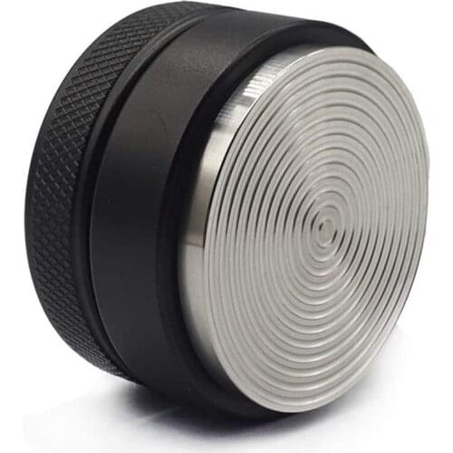 Coffee Distributor 53mm Tamper Macaron Shape Espresso Distributor Stainless Steel Barista Coffee Supplies for Breville