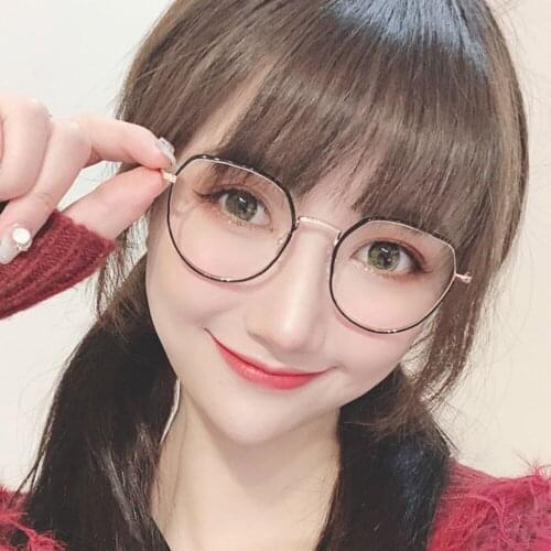 Round Blue Light Blocking Reading Eyeglasses Men Women Unisex Unique Metal Frame Vintage Eyewear Luxury Brand Design Spectacles