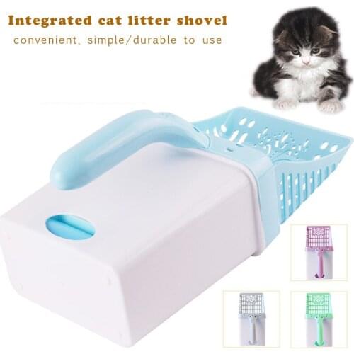 Cat Litter Shovel Pet Litter Sifter Hollow Neater Scoop Dog Sand Cleaning Cats Litter Pet Neater Scooper Cats Tray box Scoopers