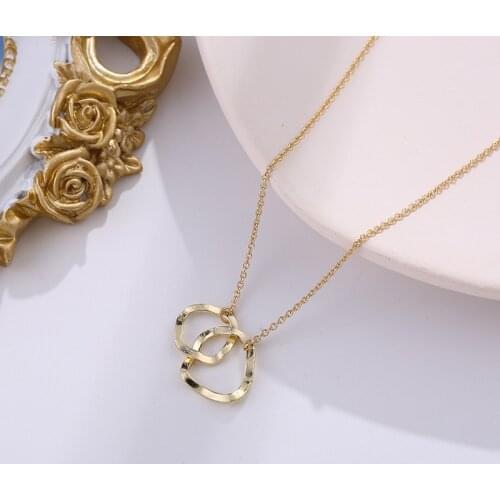 Personality Simple Necklace Cold Wind Irregular Clavicle Chain Female Korean Temperament Necklace 2021 New Jewelry Gift