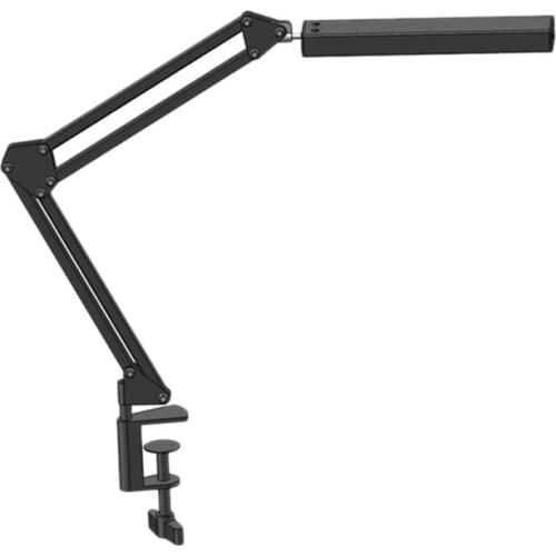 Long Arm Clip-On Lamp Adjustable Table Light Contact Dimmer LED Table Lamp For Reading Room Business Office Work Desk Lamp