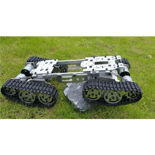 Tank Chassis Smart Car Tracked Chassis Wi-fi Car Shock Absorbing Chassis Smart Car Chassis 1