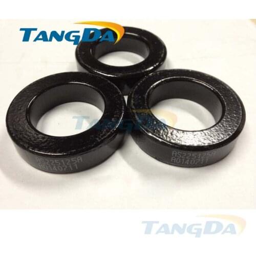 Tangda sendust FeSiAl toroidal cores inductor OD*ID*HT 58*25*16 mm AL: 287nH/N2 Ue: 125 AS225125A CS572125 77109-A7
