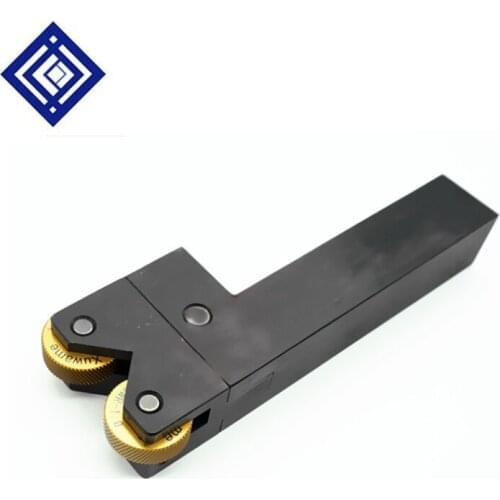 Harden titanize Overlapping Curve Knurling Tool Dual Wheel P0.8/1.0/1.2/1.5/2.0 30/45Degree 25x25 Knuring Tool