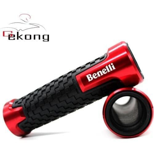 High Ratings Motorcycle Accessories Grip CNC Aluminum PVC Anti-Skid Handlebar Grips Fit For BENELLI TNT 125 135 TNT125 TNT135
