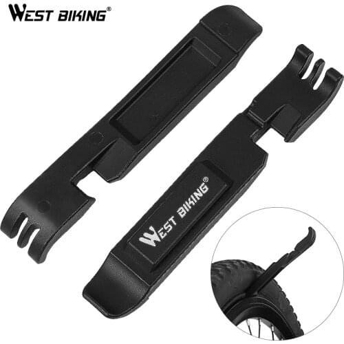 WEST BIKING 2Pcs Bicycle Tyre Tire Lever MTB Bike 3 in 1 Multifunctional Repair Tool Chain Breaker Cutter Bicycle Accessories